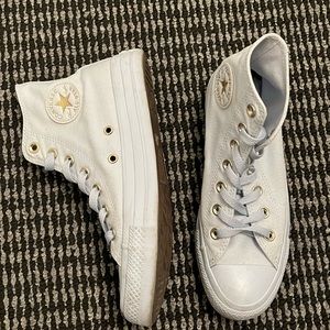 High top converse baby blue